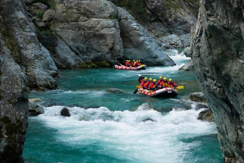 Rafting in the Sesia Gorge - Key Points