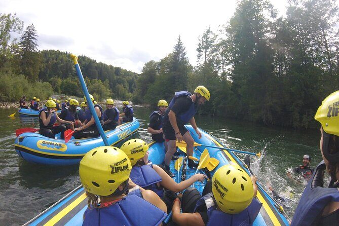 rafting on sava river in bled slovenia, the best rafting trip in the area - Key Points
