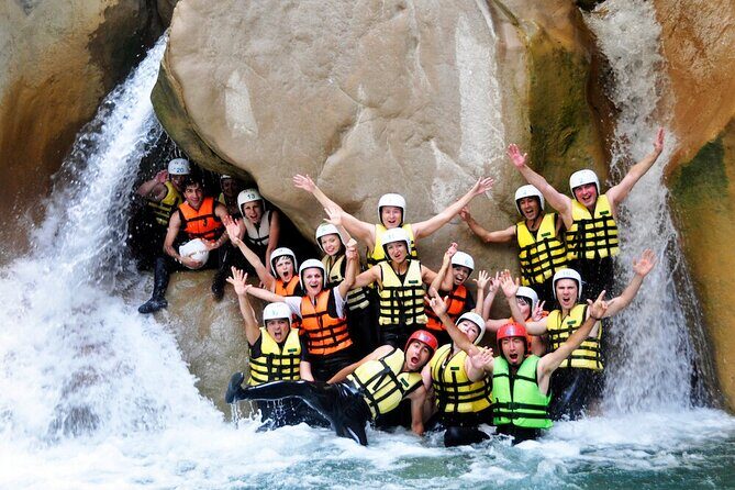 Rafting, Zipline & Canyoning with Lunch & Transfer from Alanya - Key Points