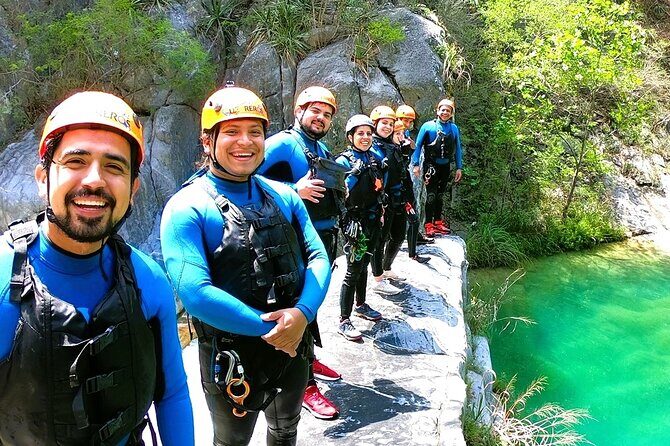 Rappelling, Hiking and Jumping into the water in the Matacanes Canyon - Why the Scenery Matters
