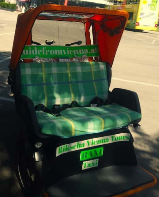 RAXI (Electric Rickshaw) Vienna Tours with two options - FAQ