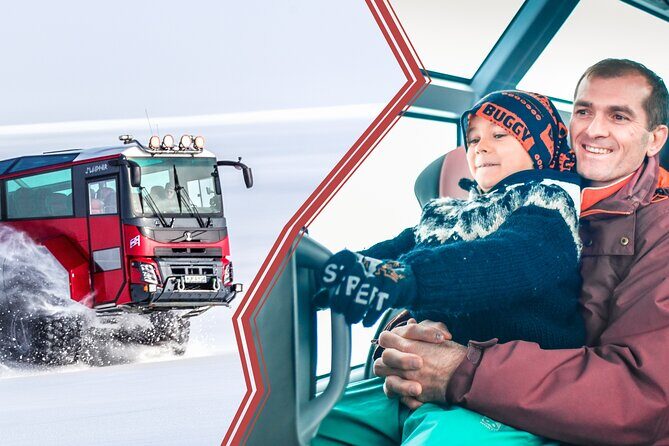 RED GLACIER MONSTER TRUCK Langjokull Glacier Tour from Gullfoss - How Good Is the Value?