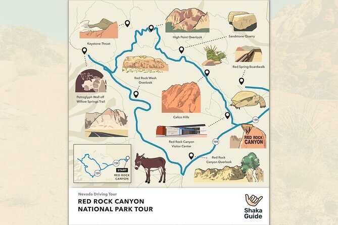 Red Rock Canyon Tour Self-Guided Drive Experience - What You Can Expect from the Experience