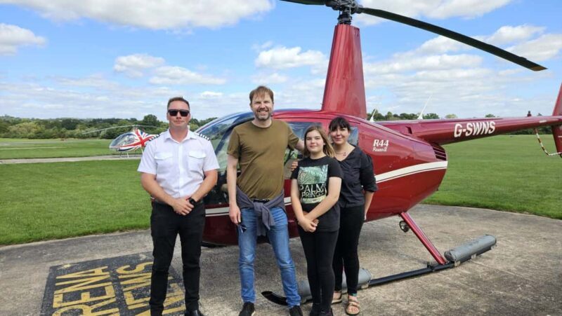 Redhill: 25-Minute Kent Heritage Helicopter Tour for 3 - What to Expect from the Kent Heritage Helicopter Tour
