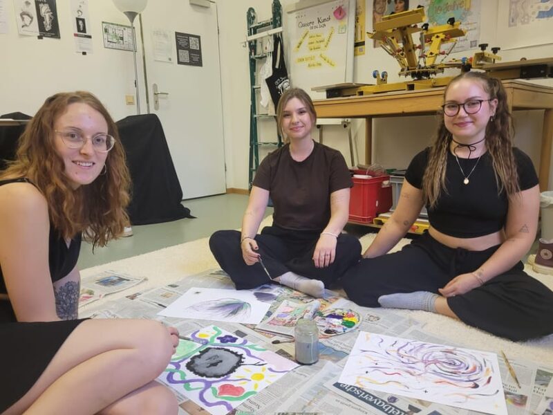 Regensburg: Intuitive painting incl. meditation - An Introduction to the Experience