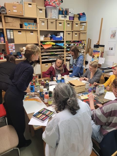 Regensburg: Intuitive painting incl. meditation - The Logistics and Practicalities