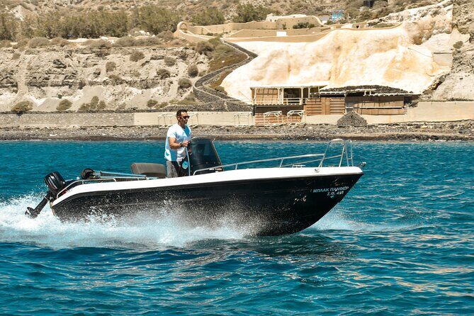 Rent a Boat with 30/50hp Engine in Santorini without a License - Frequently Asked Questions