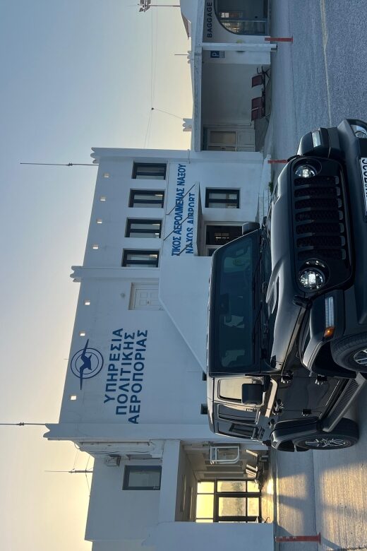 Rent Exclusive Jeep Wrangler 4x4e in Naxos - Discovering Naxos with a New Jeep Wrangler: What You Can Expect