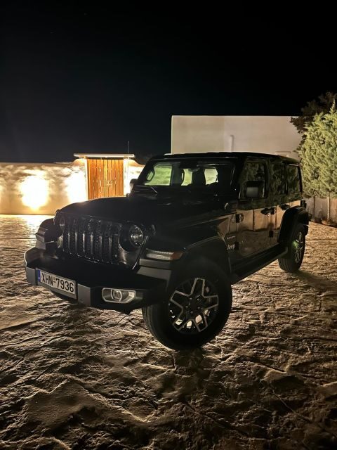 Rent Exclusive Jeep Wrangler 4x4e in Naxos - FAQ