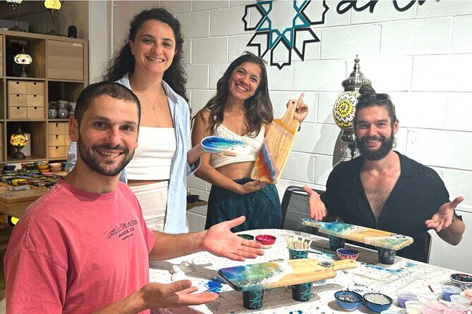 Resin Art Classes Brisbane: Cheeseboards & Coasters - An In-Depth Look at the Brisbane Resin Art Class