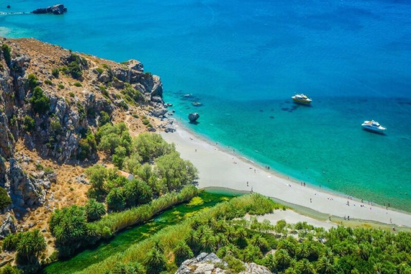 Rethymno: Preveli Beach Damnoni Beach Kourtaliotiko Day Trip - Frequently Asked Questions