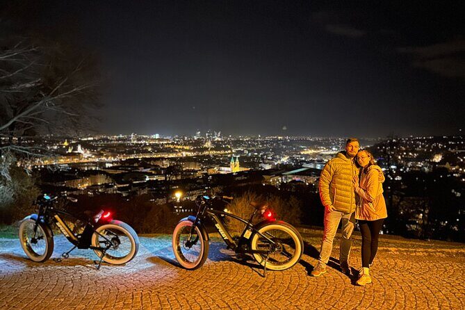 Retro Style E-Bike Night Tour in Prague - Live Guided - The Sum Up