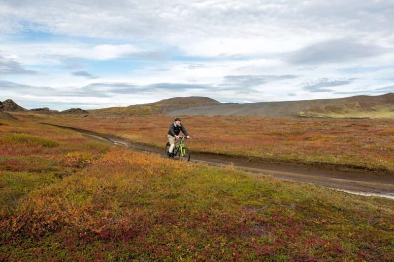 Reykjahlíð: Mývatn Nature Baths Bike Tour with Entry Ticket - Key Points