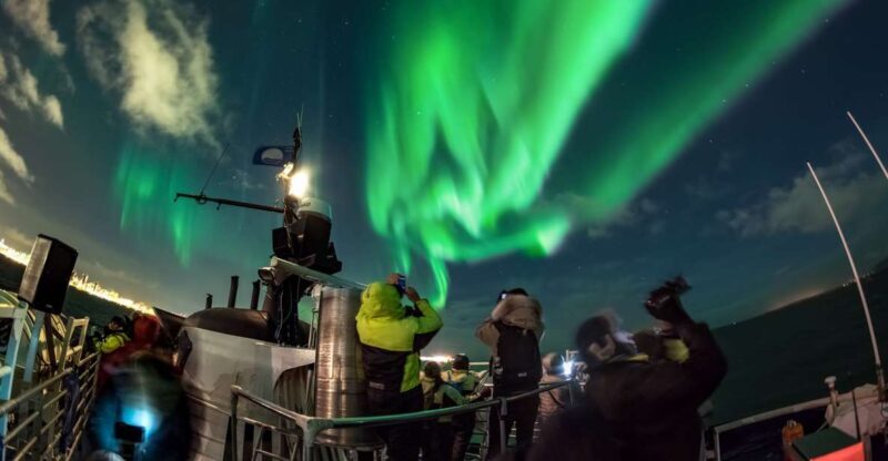 Reykjavik: 2-Hour Northern Lights by Boat with Backup Plan - Key Points