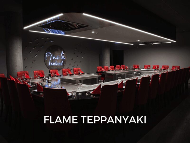 Reykjavík: 7-Course Teppanyaki Tasting Menu with Fire Show - Key Points