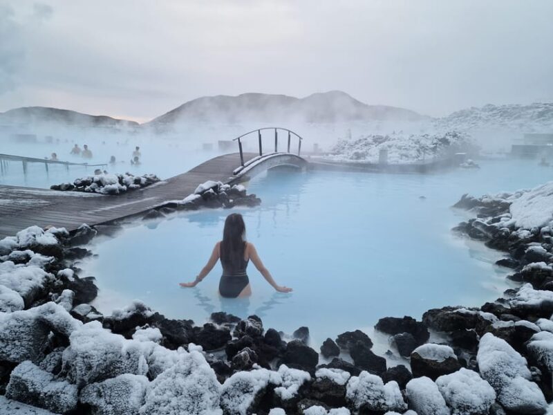 Reykjavik: Golden Circle, Crater & Blue Lagoon Minibus Tour - Key Points