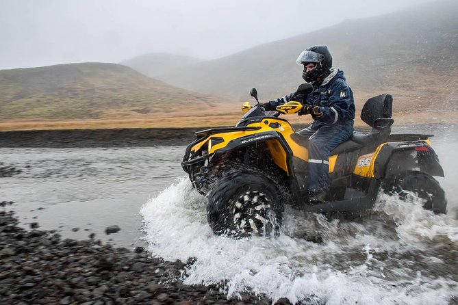 Reykjavik Peak with Safari Quads ATV - The ride route: from paved roads to Reykjavik Peak