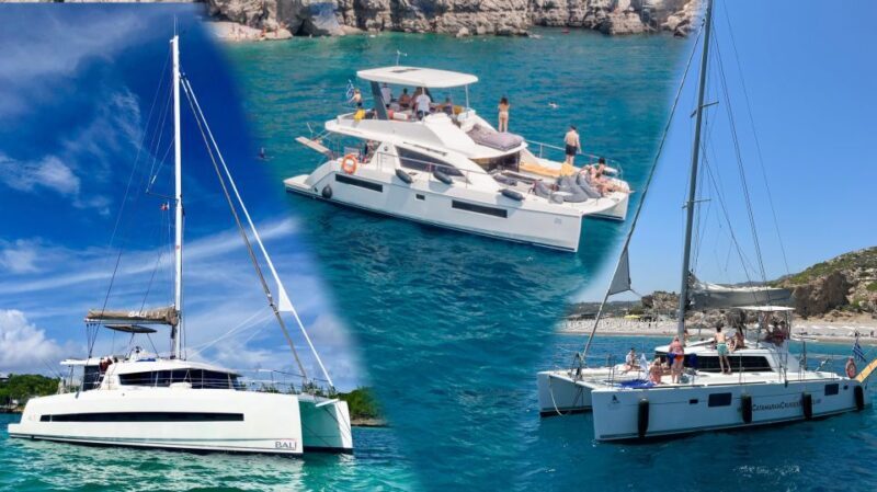 Rhodes: All-Inclusive Catamaran Cruise with Lunch and Drinks - An In-Depth Look at the Rhodes Catamaran Cruise Experience
