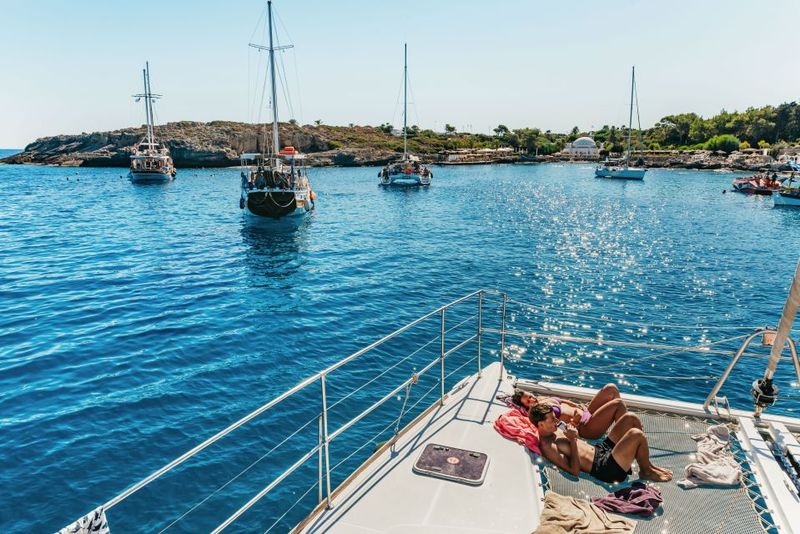 Rhodes: All-Inclusive Catamaran Cruise with Lunch and Drinks - Lunch Onboard: Greek Buffet That Doesn’t Feel Like an Afterthought