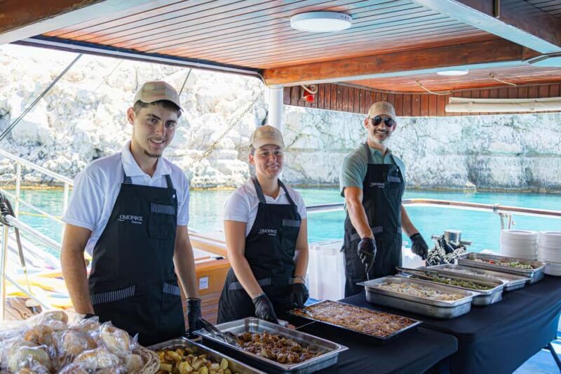 Rhodes: Bay to Bay Cruise with Lunch - Key Points