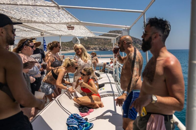 Rhodes: Bay to Bay Swim Cruise with Greek Buffet and Wine - An Honest Look at the Rhodes Bay to Bay Swim Cruise