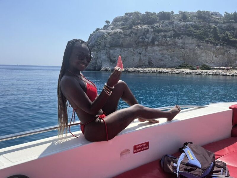 Rhodes: Beach Cruise with Swimming, Meal, & Unlimited Drinks - What to Expect from the Rhodes Beach Cruise