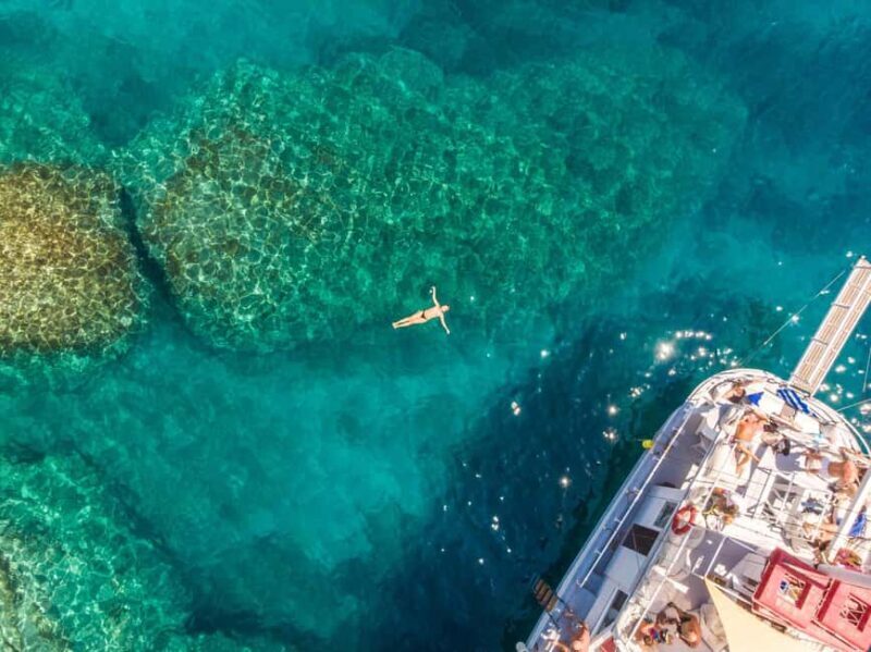 Rhodes: Boat Tour with Snorkeling, Gourmet Buffet & Open Bar - Key Points