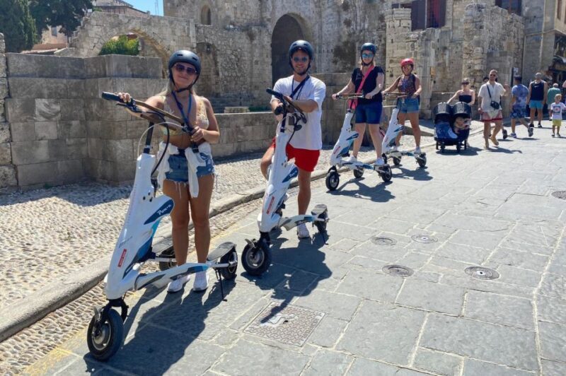 Rhodes: Explore the New and Medieval City on Trikkes - An In-Depth Look at What to Expect on the Rhodes Trikke Tour