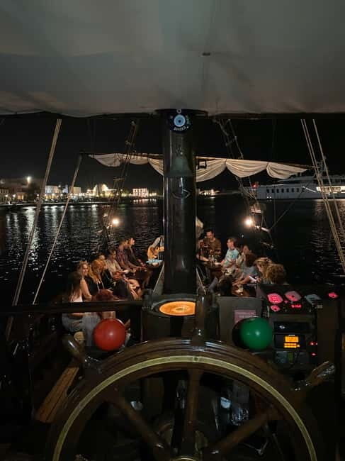 Rhodes: Night Cruise with Live Music and Sightseeing. - Key Points