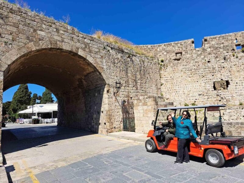 Rhodes: Old Town Highlights Guided Tour by Eco Vehicle - The Sights and Stops