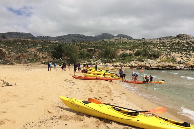 Rhodes Sea Kayaking Adventure small groups incl.Transfer & snack - What’s Included and What to Bring