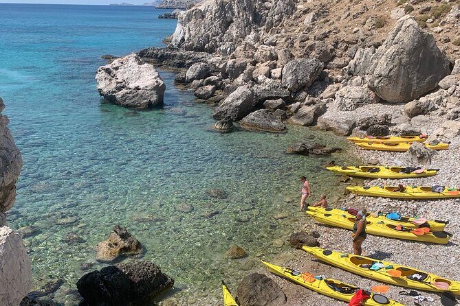 Rhodes Sea Kayaking Adventure small groups incl.Transfer & snack - FAQs