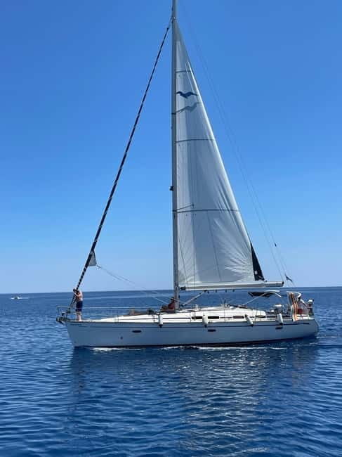 Rhodes: Sunset Catamaran Cruise with Snack, Fruits & Drinks - FAQ