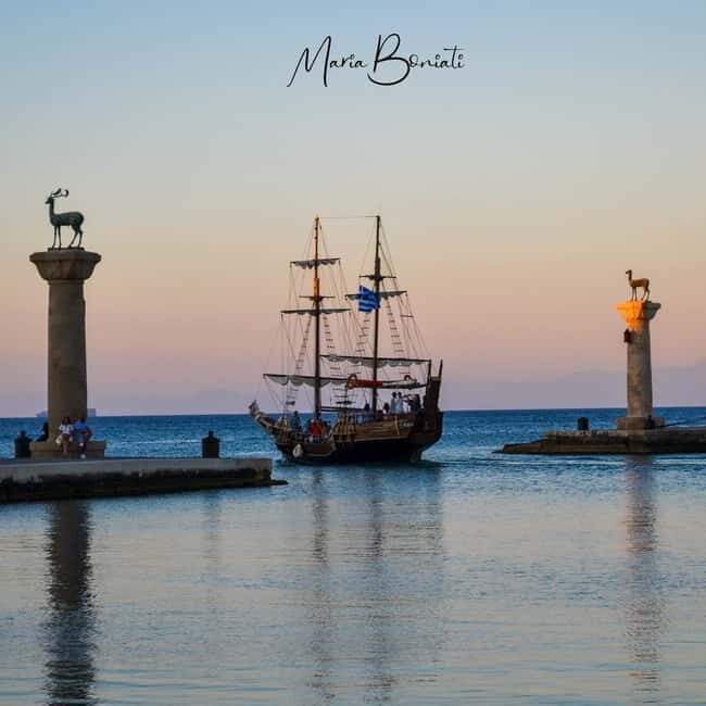 Rhodes: Sunset Cruise 1 hour on an 18th-Century Boat - FAQ