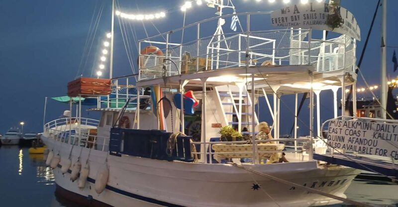 Rhodes Town: Anthony Quinn, Kalithea & Afandou Boat Cruise - Key Points