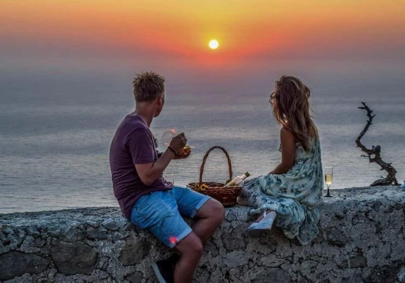 Rhodes: Wine Tasting with Sunset Views & Scenic Drive - The Itinerary in Detail