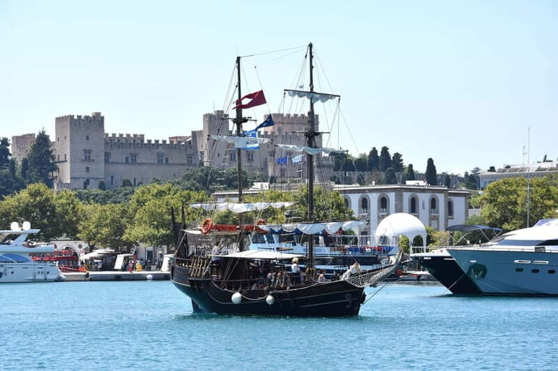 Rhodes:1-hour Sightseeing Day Cruise on an 18th-Century Boat - Exploring Rhodes from the Water: What to Expect