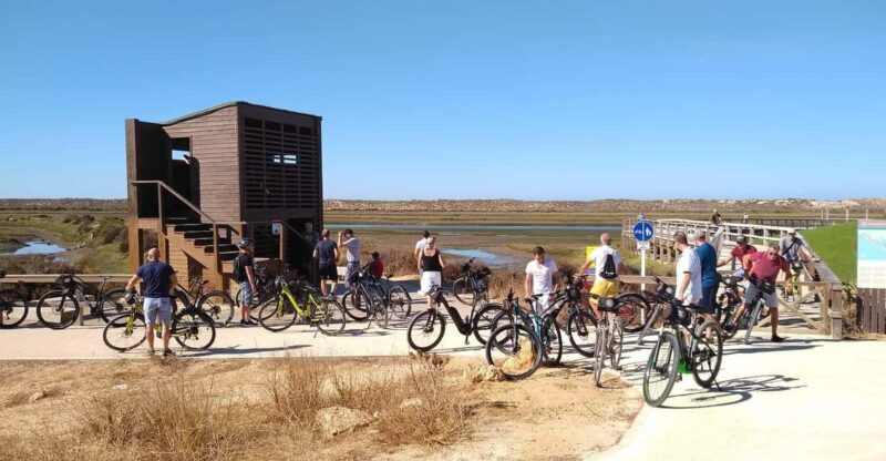 Ria Formosa: Guided Bike Tour (3h), Início na Quinta do Lago - Key Points