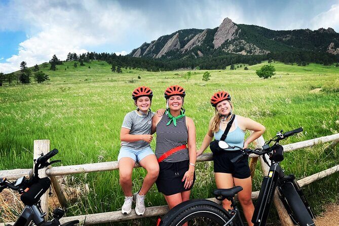 Ride Boulder's Best Guided eBike E-Bike Tour! Electric eBike - Key Points