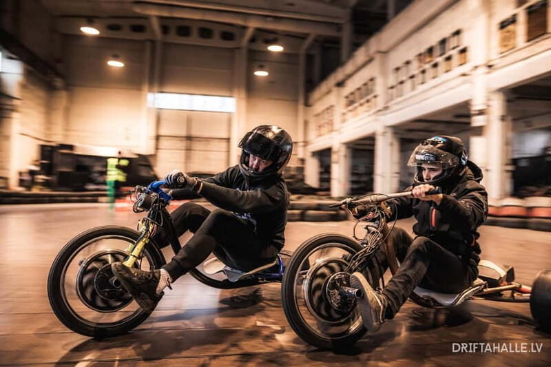 Riga | Drifta Halle: Extreme 20 minute ride on a drift trike - What is Drifta Halle?