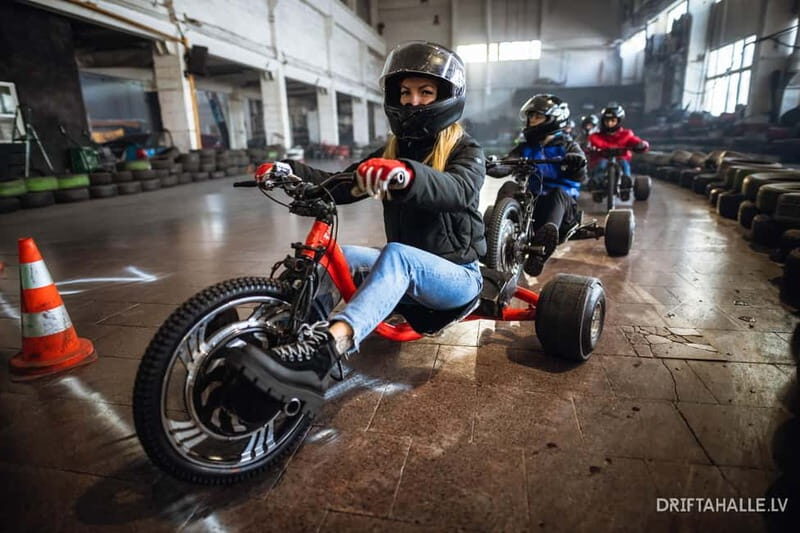 Riga | Drifta Halle: Extreme 20 minute ride on a drift trike - FAQ