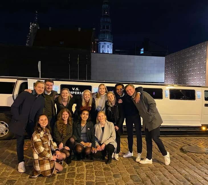 Riga Nightlife Limo Tour: Sightseeing & Club Experience - Key Points