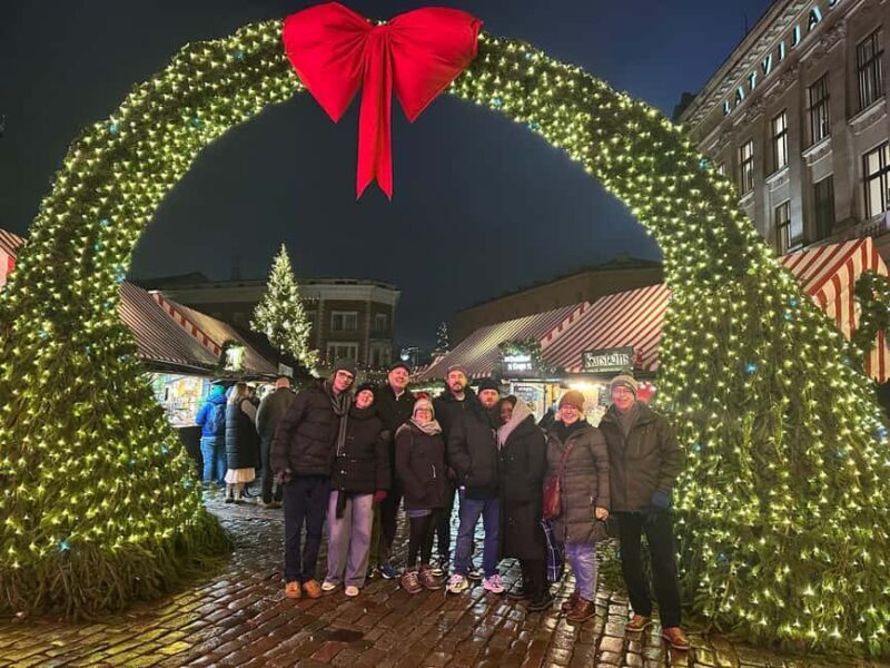 Riga: Old Town Legends & Christmas Spirit Walking Tour - Key Points