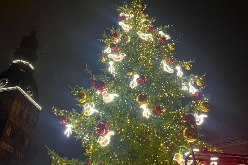 Riga: Old Town Legends & Christmas Spirit Walking Tour - A Closer Look at the Itinerary