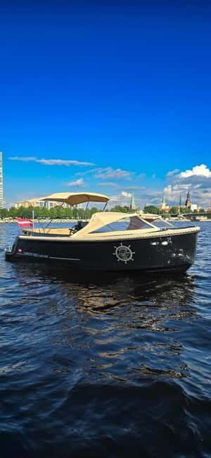 Riga: Private Boat Tour City Canal and Daugava River - Key Points