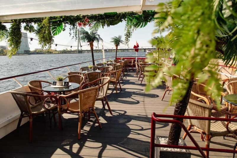 Riga: Sunset trip to Sea gates - River Cruises Latvia - Key Points