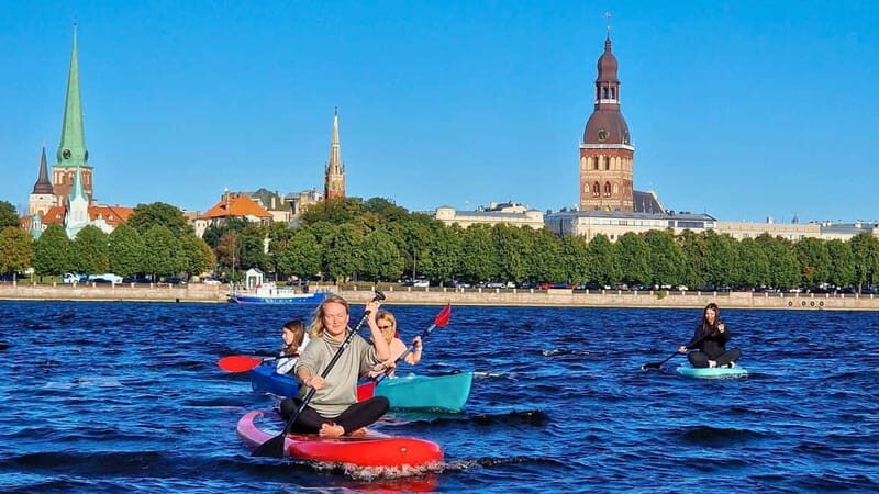 Riga: SUP Board Rental in the City Centre - What to Expect from the Riga SUP Experience