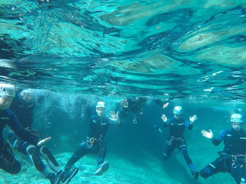 Río Verde, Otivar, Granada: canyoning, crystal clear waters, jumps, and rappelling. - The Price and Value
