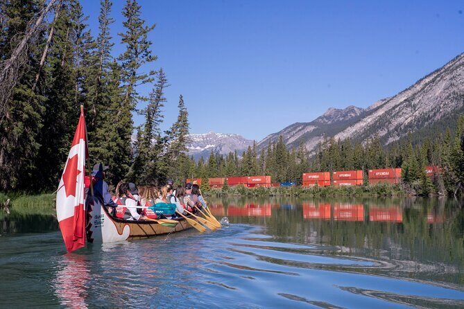 River Explorer | Big Canoe Tour in Banff National Park - The Real Guest Experience