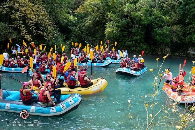 River rafting at Voidomatis River !! Zagori area - Key Points